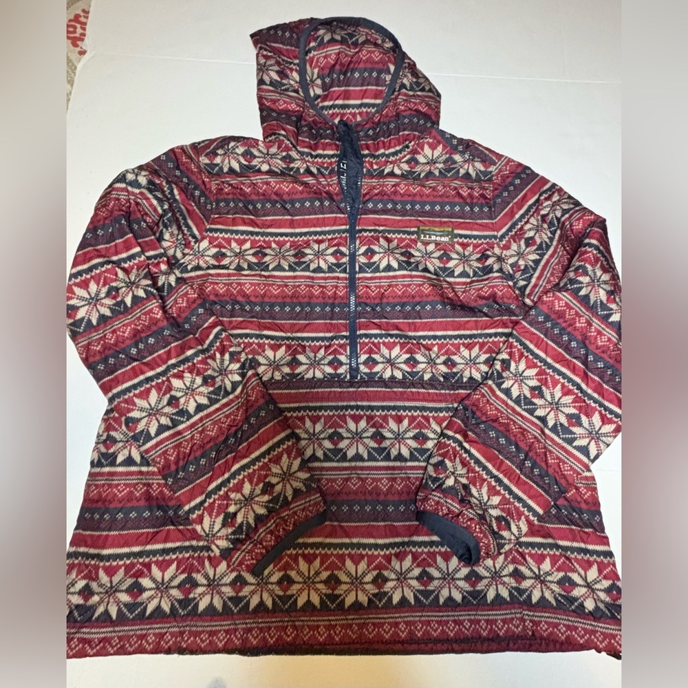 Patterned Red and Black Women's Jacket
